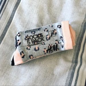 H&M 5 Pack Socks